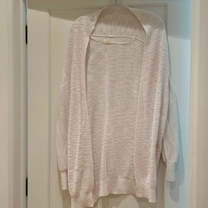 Lou & Grey white dolman sleeve cardigan